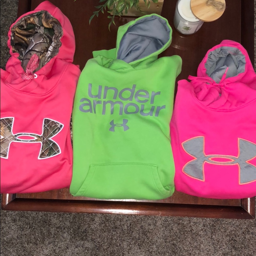 3 Under Armour sweatshirt Bundle!!! - Picture 1 of 5